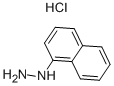 1-Naphthylhydrazine hydrochloride Struktur