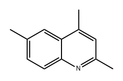 2,4,6-三甲基喹啉 结构式