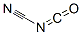 Cyanogen isocyanate Structure