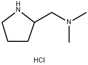 N,N-DIMETHYL-2-PYRROLIDINEMETHANAMINE HYDROCHLORIDE Structure