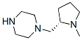 Piperazine, 1-[[(2S)-1-methyl-2-pyrrolidinyl]methyl]- (9CI) Structure