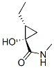 시클로프로판카르복사미드,2-에틸-1-히드록시-N-메틸-,(1S,2R)-(9CI)