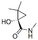 Cyclopropanecarboxamide, 1-hydroxy-N,2,2-trimethyl-, (1S)- (9CI) Struktur