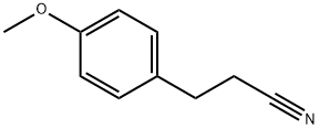 3-(4-METHOXYPHENYL)PROPIONITRILE Struktur