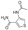 3-Thiophenecarboxamide,  4-(acetylamino)-,224449-47-2,结构式