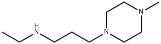 1-Piperazinepropanamine,N-ethyl-4-methyl-(9CI) Structure