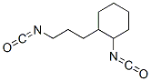1-Isocyanato-2-(3-isocyanatopropyl)cyclohexane Structure