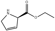 1H-Pyrrole-2-carboxylicacid,2,5-dihydro-,ethylester,(2R)-(9CI) Structure