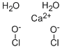 Hypochlorous acid, calcium salt, dihydrate Struktur