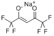 ナトリウムヘキサフルオロアセチルアセトナート, 97% 化学構造式