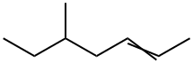 5-メチル-2-ヘプテン 化学構造式