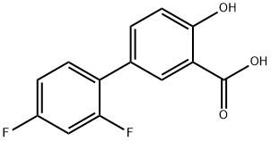 Diflunisal Struktur