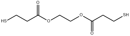 双(3-巯基丙酸)乙二醇 结构式
