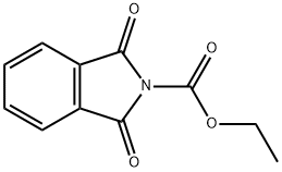 N-乙氧羰基邻苯二甲酰亚胺, 22509-74-6, 结构式