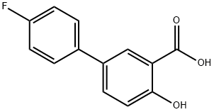 4'-FLUORO-4-HYDROXY-BIPHENYL-3-CARBOXYLIC ACID Struktur