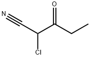 2-CHLORO-3-OXO-VALERONITRILE Struktur