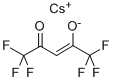 1,1,1,5,5,5-HEXAFLUORO-2,4-PENTANEDIONATO CESIUM Struktur