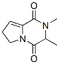 Pyrrolo[1,2-a]pyrazine-1,4-dione, 2,3,6,7-tetrahydro-2,3-dimethyl- (9CI) 化学構造式