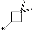 3-羟基硫杂环丁烷-1,1-二氧化物, 22524-35-2, 结构式