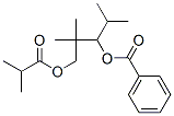 3-BENZOYLOXY-2,2,4-TRIMETHYLPENTYL ISOBUTYRATE 结构式