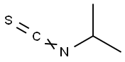 イソチオシアン酸 イソプロピル 化学構造式
