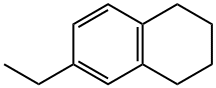 6-エチルテトラリン 化学構造式