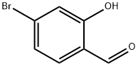 4-Bromo-2-hydroxybenzaldehyde Struktur
