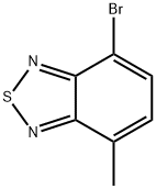 4-ブロモ-7-メチル2,1,3-ベンゾチアジアゾール 化学構造式