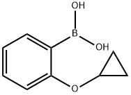 Boronic acid, [2-(cyclopropyloxy)phenyl]- Struktur