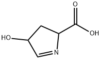 4-hydroxy-3,4-dihydro-2H-pyrrole-2-carboxylic acid Structure