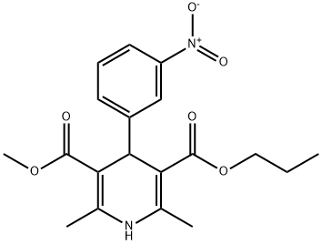 Nitrendipine Propyl Ester Struktur