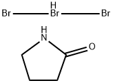 三臭化水素酸ピロリドン 化学構造式