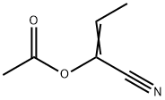 1-cyanoprop-1-enyl acetate Struktur