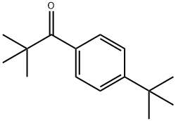 P-TERT-BUTYL PIVALOPHENONE 化学構造式