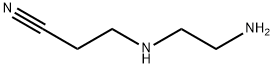 3-[(2-アミノエチル)アミノ]プロパンニトリル 化学構造式