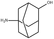 5-aminoadamantan-2-ol Struktur