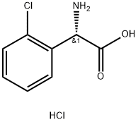 (S)-AMINO-(2-CHLORO-PHENYL)-ACETIC ACID HYDROCHLORIDE Structure