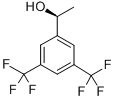 (S)-1-[3,5-ビス(トリフルオロメチル)フェニル]エタノール 化学構造式