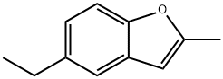 Benzofuran,  5-ethyl-2-methyl- Struktur