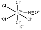 POTASSIUM PENTACHLORONITROSYLIRIDATE(III) Structure