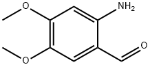 2-Amino-4,5-dimethoxy-benzaldehyde 化学構造式