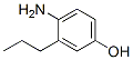 Phenol, 4-amino-3-propyl- (9CI) Struktur