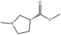 3-피롤리딘카르복실산,1-메틸-,메틸에스테르,(3R)-(9CI)