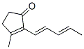 3-Methyl-2-[(1E,3Z)-1,3-pentadienyl]-2-cyclopenten-1-one,22610-80-6,结构式