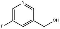 3-Pyridinemethanol,5-fluoro-(8CI,9CI) Struktur