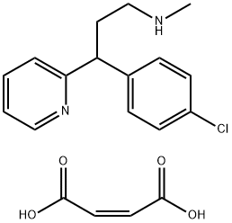 氯苯那敏相关物质C,22630-25-7,结构式