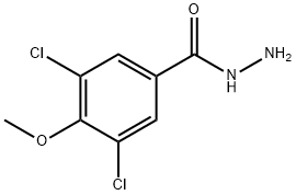 3,5-DICHLORO-4-METHOXYBENZENECARBOHYDRAZIDE Structure