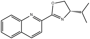 (S)-2-(4,5-DIHYDRO-4-ISOPROPYL-2-OXAZOLYL)QUINOLINE,226387-11-7,结构式