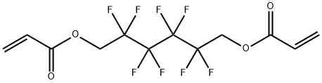 1,6-二(丙烯酰氧基)-2,2,3,3,4,4,5,5-八氟己烷,2264-01-9,结构式