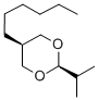 5α-Hexyl-2α-isopropyl-1,3-dioxane,22645-35-8,结构式